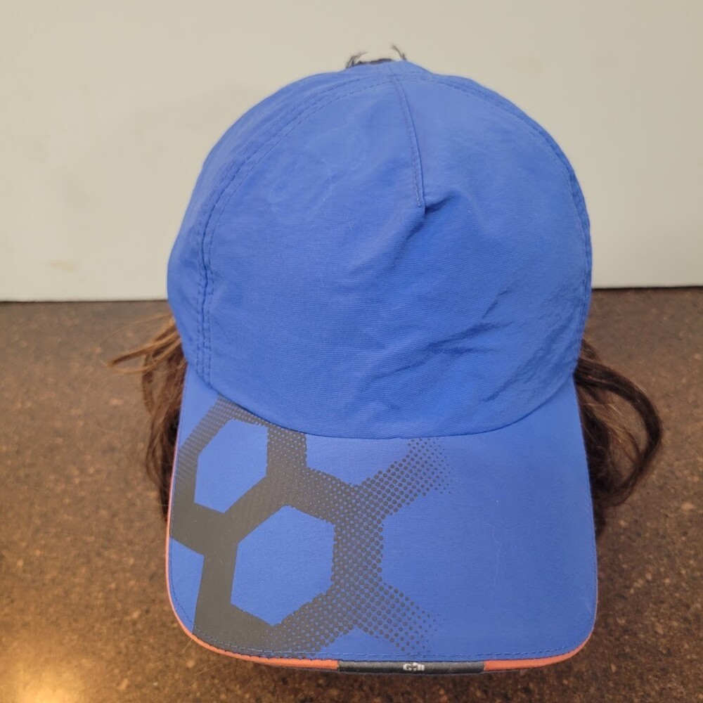 Gill Hat Race Cap Marine Blue Sail Sailing Boating DAMAGED